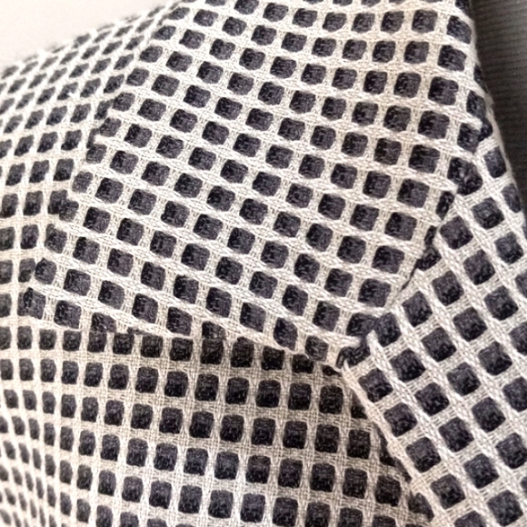 Gianni Checked Blazer Sz 12 Cotton/Wool - Picture 4 of 7